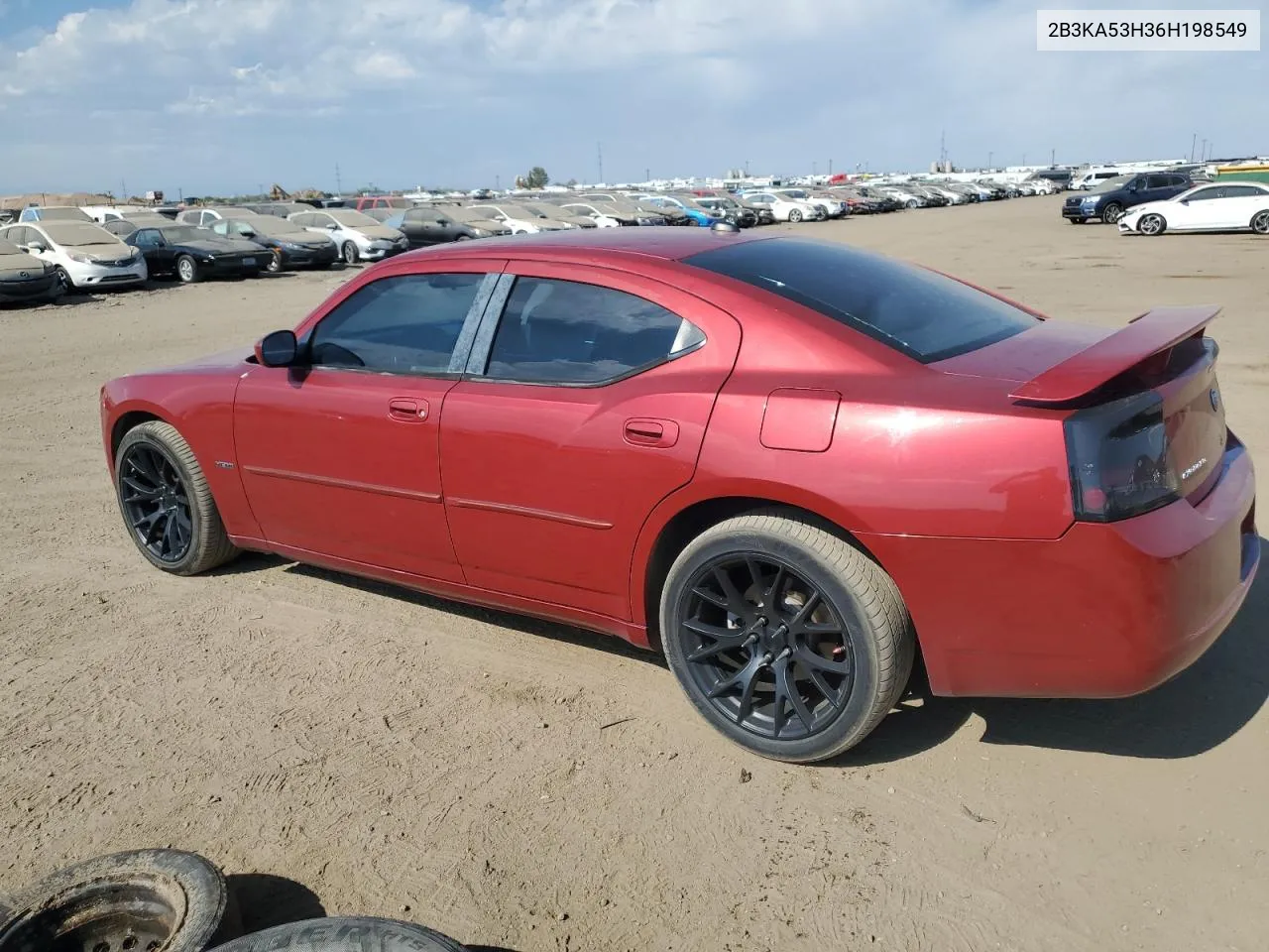 2006 Dodge Charger R/T VIN: 2B3KA53H36H198549 Lot: 75064204