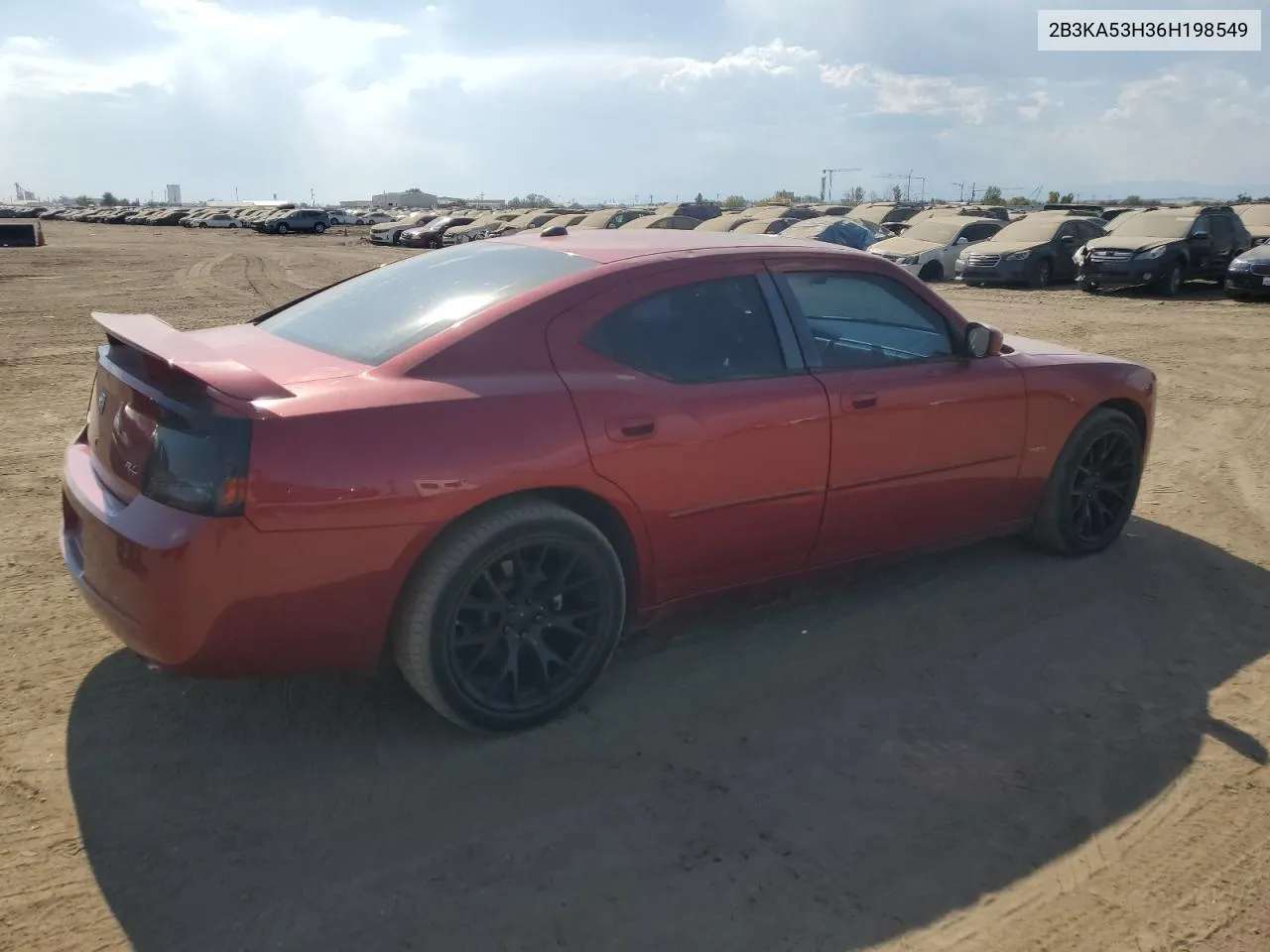 2006 Dodge Charger R/T VIN: 2B3KA53H36H198549 Lot: 75064204