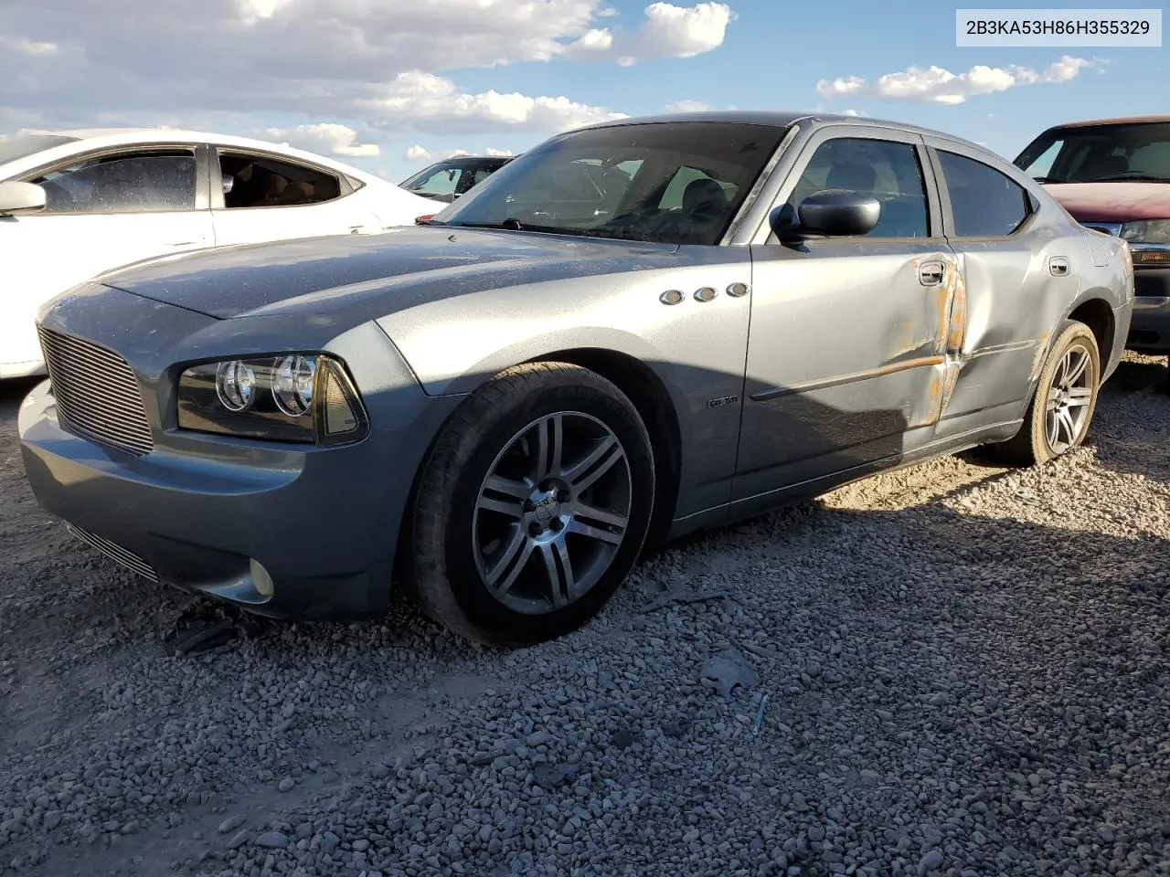 2006 Dodge Charger R/T VIN: 2B3KA53H86H355329 Lot: 75564854