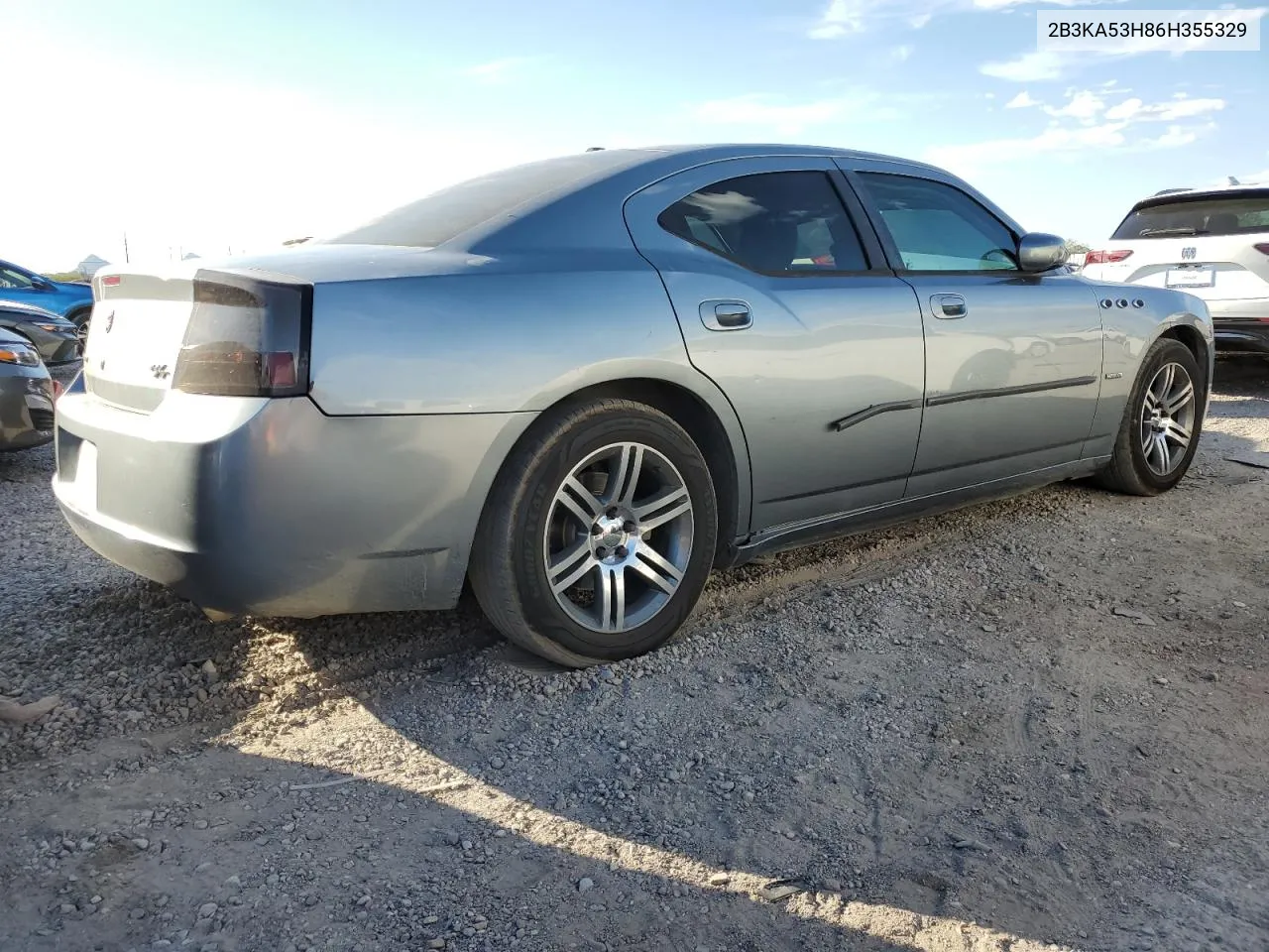 2006 Dodge Charger R/T VIN: 2B3KA53H86H355329 Lot: 75564854