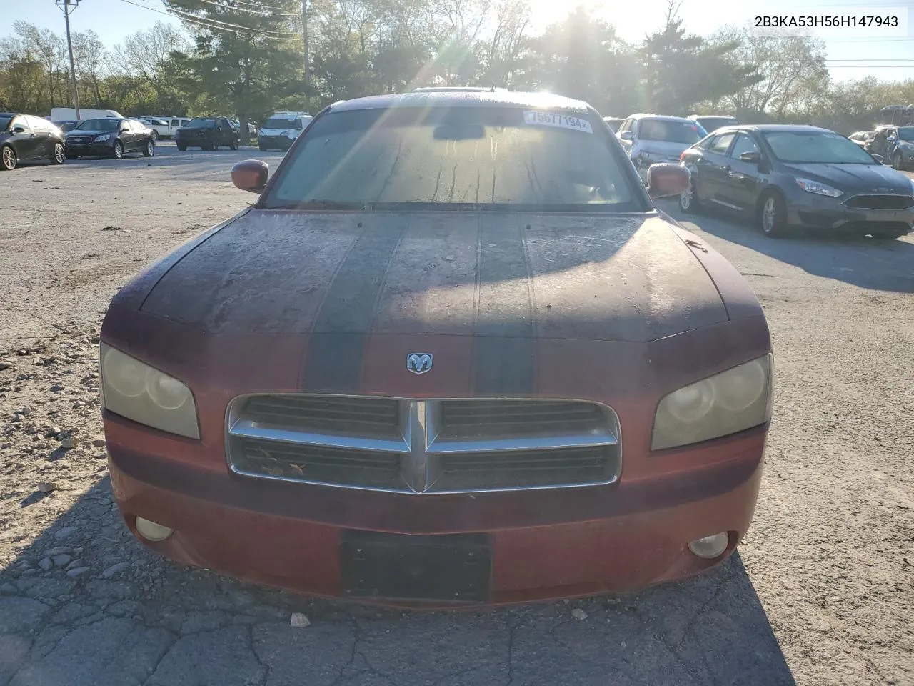 2006 Dodge Charger R/T VIN: 2B3KA53H56H147943 Lot: 75677194