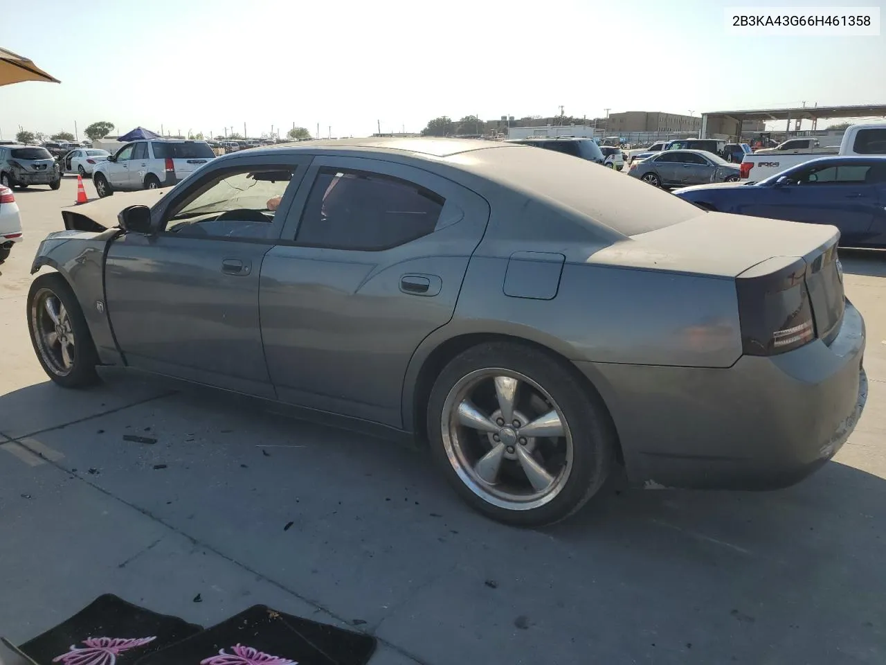 2006 Dodge Charger Se VIN: 2B3KA43G66H461358 Lot: 75743034