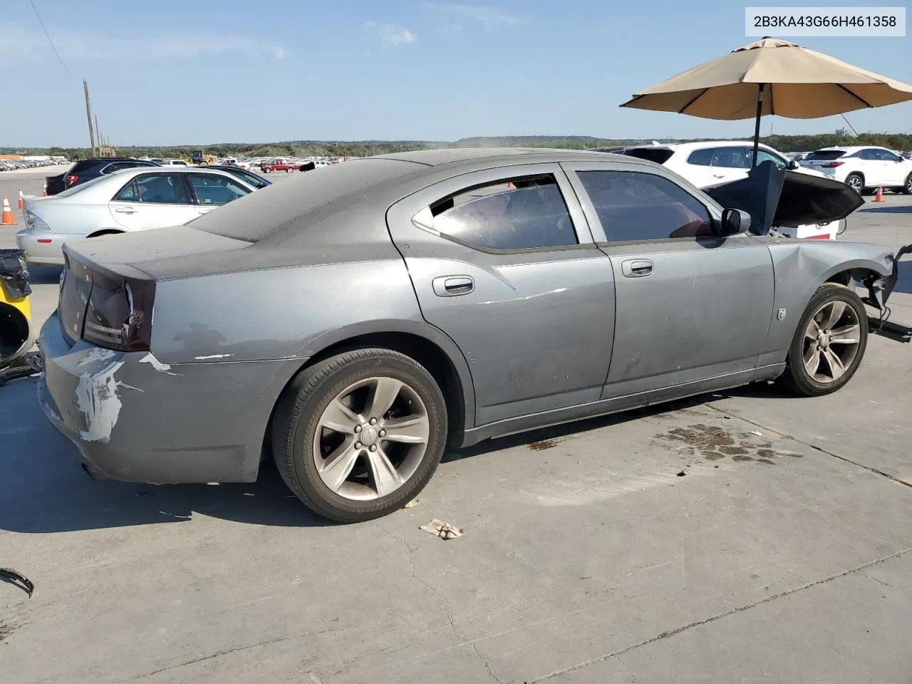 2006 Dodge Charger Se VIN: 2B3KA43G66H461358 Lot: 75743034