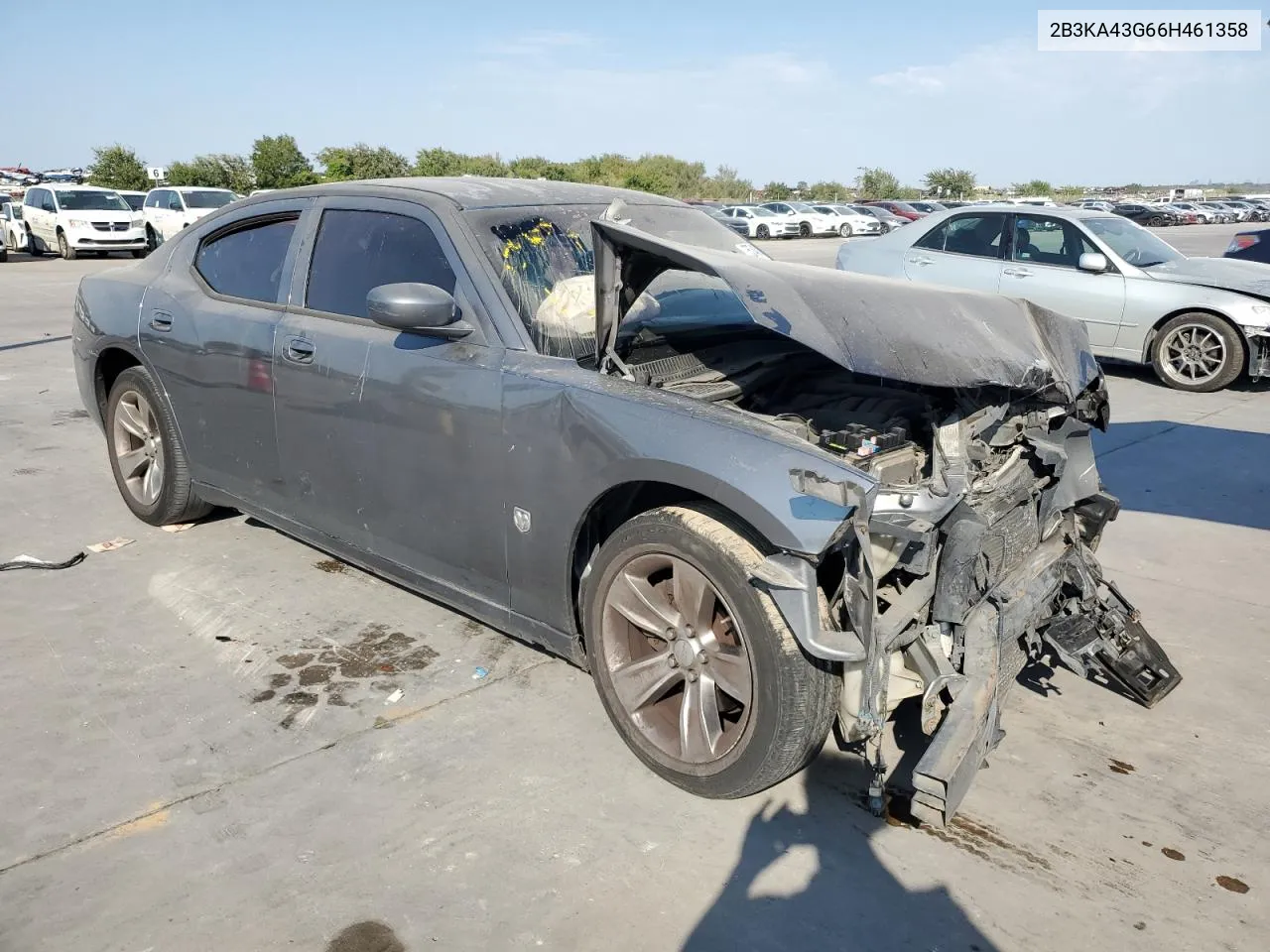 2006 Dodge Charger Se VIN: 2B3KA43G66H461358 Lot: 75743034