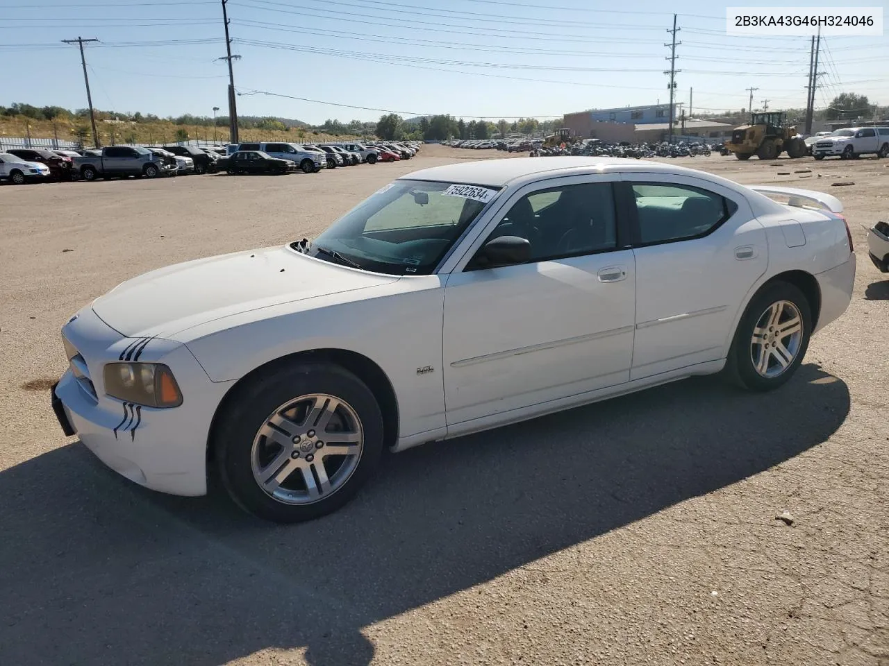 2B3KA43G46H324046 2006 Dodge Charger Se