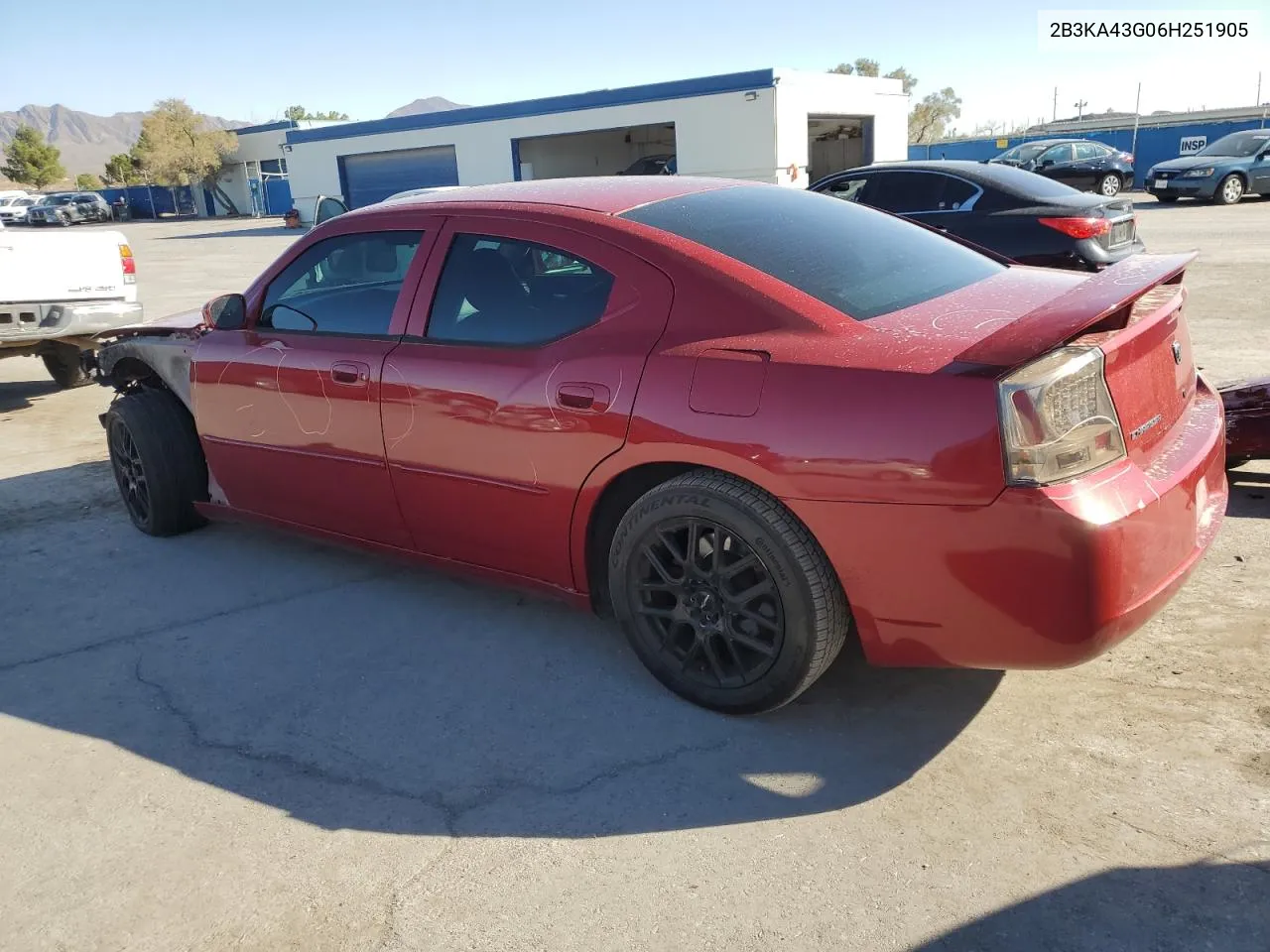 2006 Dodge Charger Se VIN: 2B3KA43G06H251905 Lot: 76041244