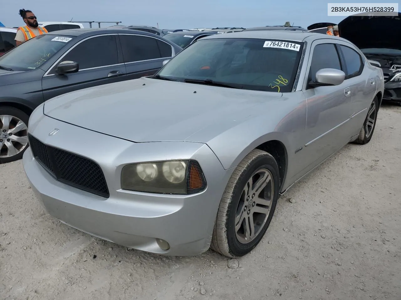 2006 Dodge Charger R/T VIN: 2B3KA53H76H528399 Lot: 76421814