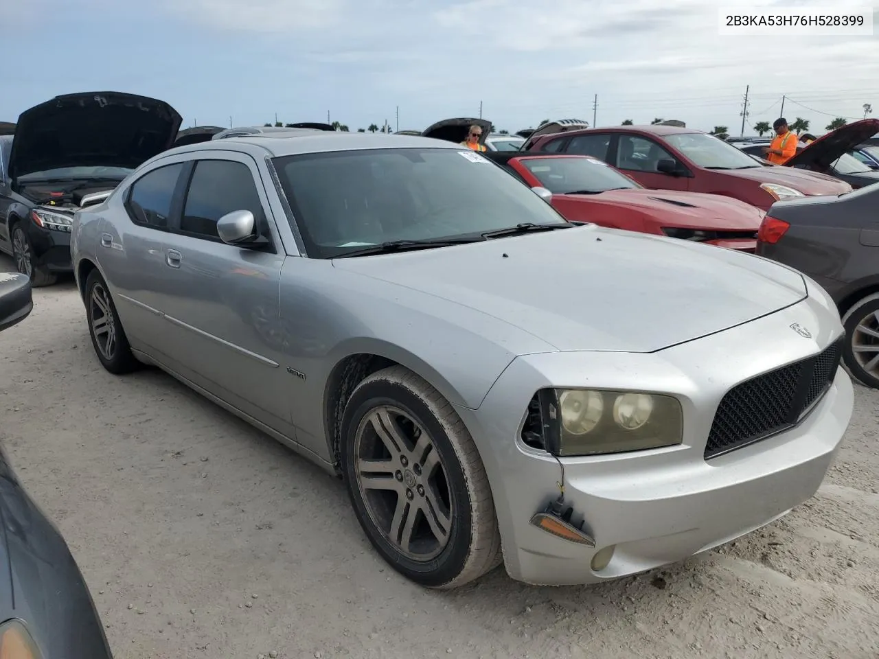 2006 Dodge Charger R/T VIN: 2B3KA53H76H528399 Lot: 76421814