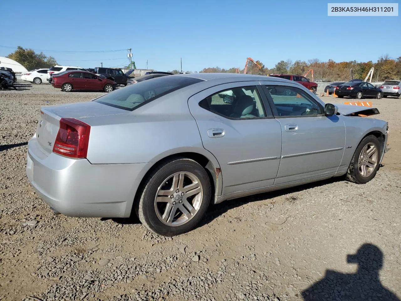 2006 Dodge Charger R/T VIN: 2B3KA53H46H311201 Lot: 76452014