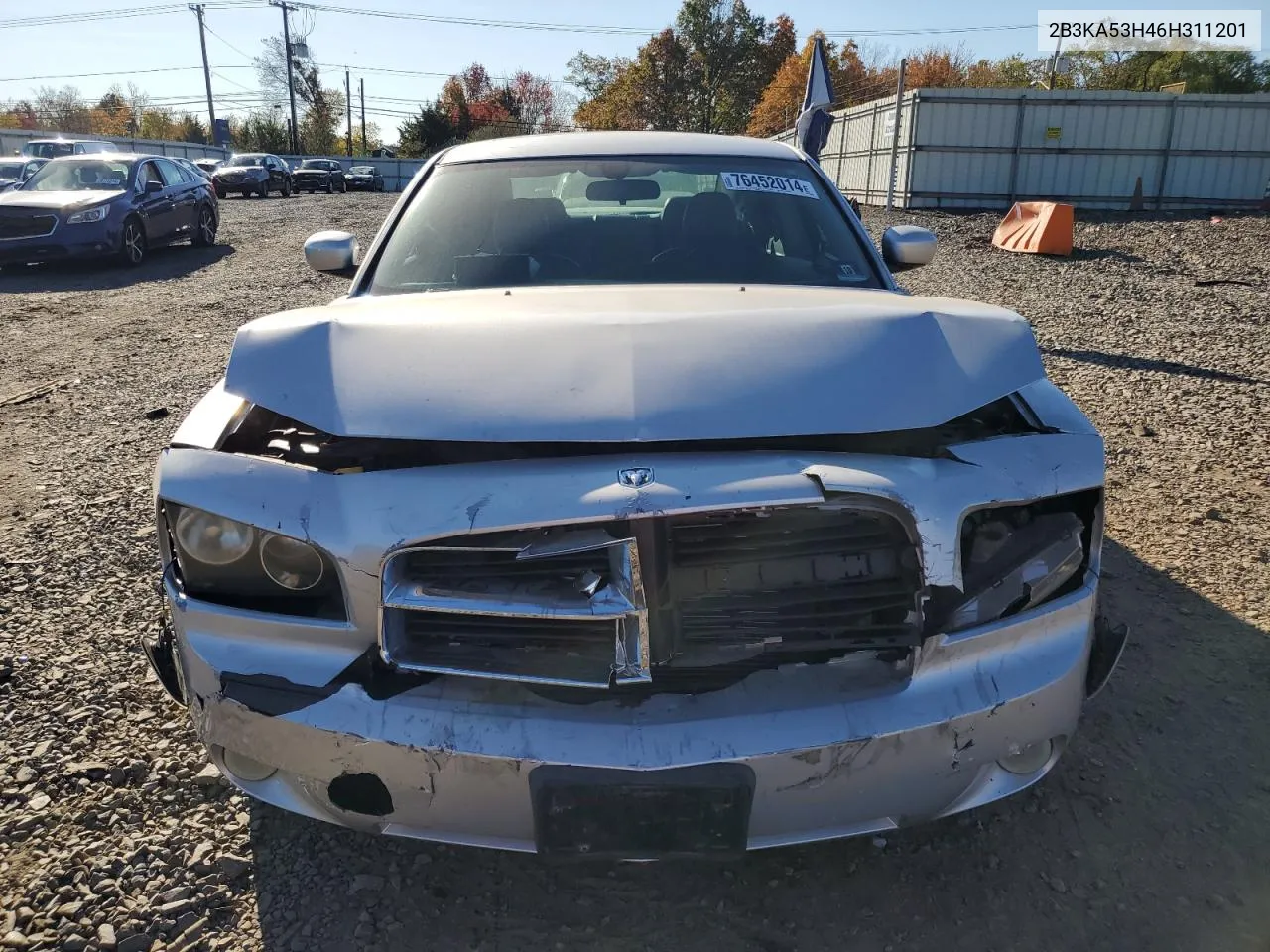 2006 Dodge Charger R/T VIN: 2B3KA53H46H311201 Lot: 76452014