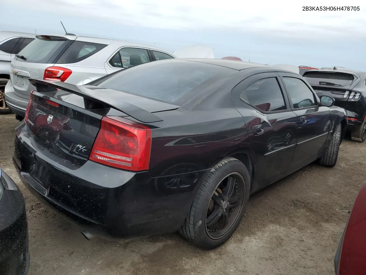 2006 Dodge Charger R/T VIN: 2B3KA53H06H478705 Lot: 76878134