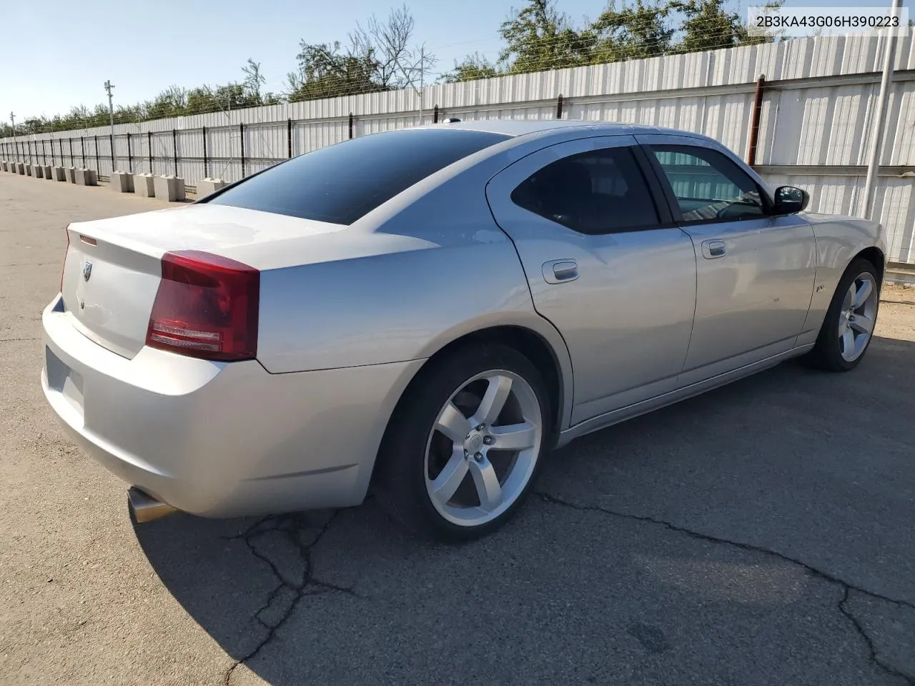 2006 Dodge Charger Se VIN: 2B3KA43G06H390223 Lot: 77042244