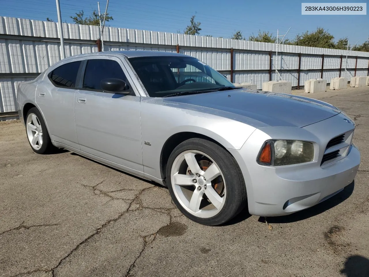 2006 Dodge Charger Se VIN: 2B3KA43G06H390223 Lot: 77042244