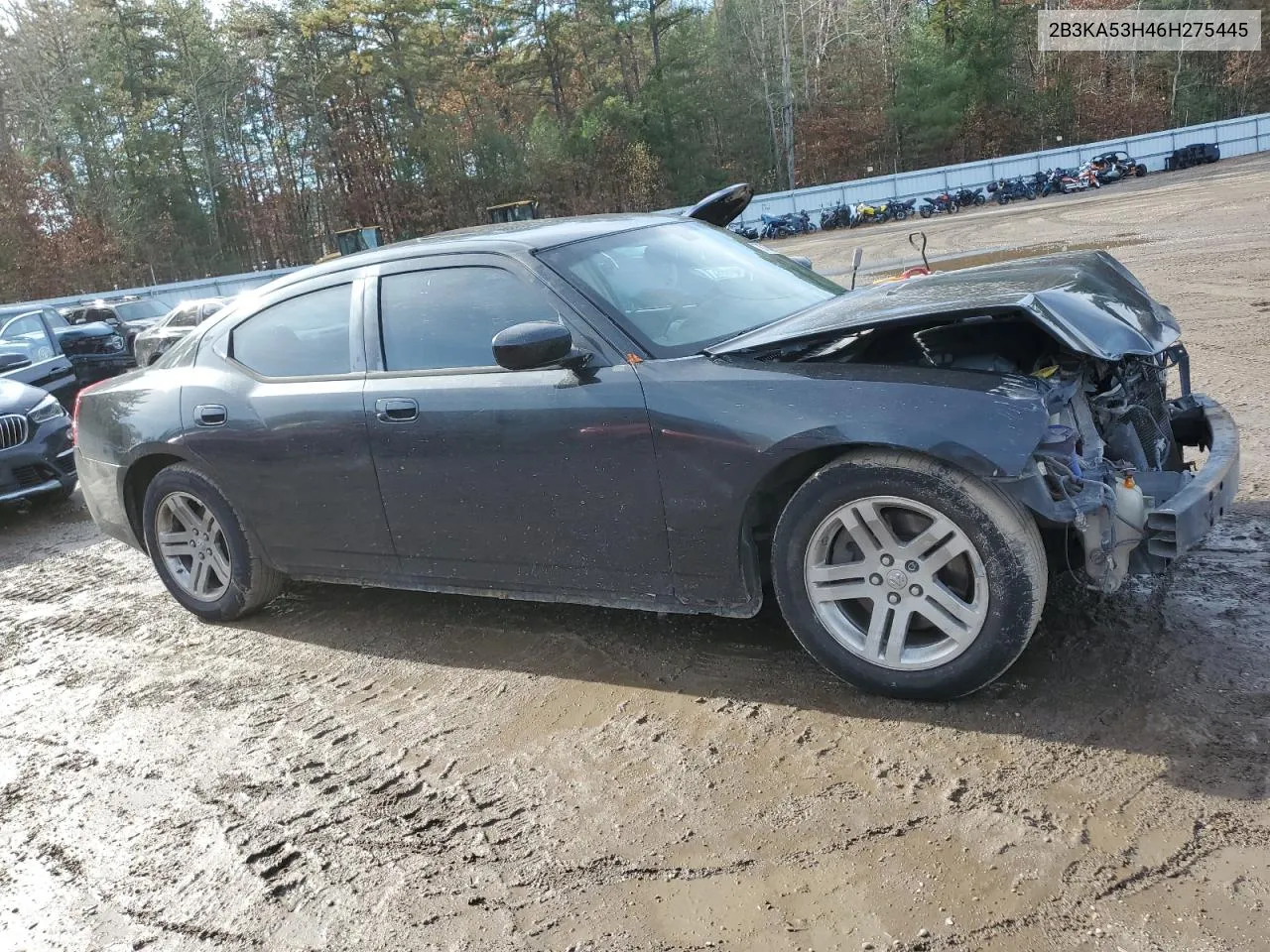 2006 Dodge Charger R/T VIN: 2B3KA53H46H275445 Lot: 78718464