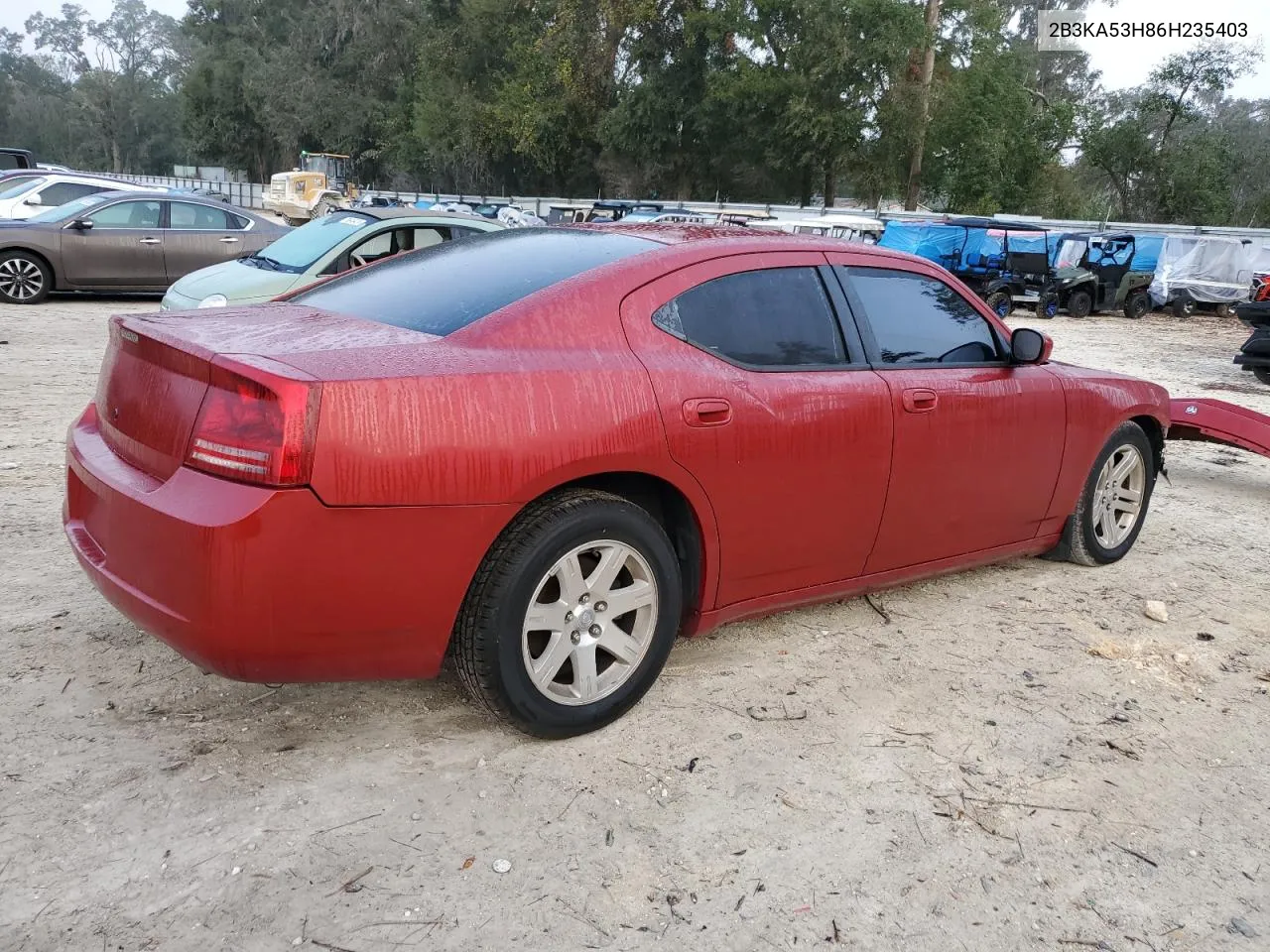 2006 Dodge Charger R/T VIN: 2B3KA53H86H235403 Lot: 78835304