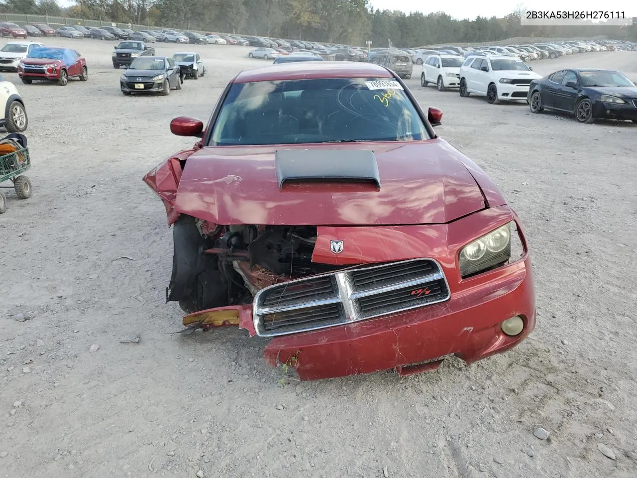 2006 Dodge Charger R/T VIN: 2B3KA53H26H276111 Lot: 78993854