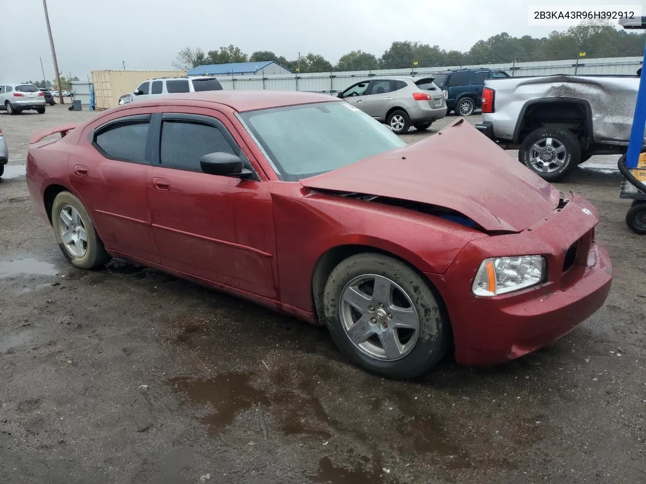 2006 Dodge Charger Se VIN: 2B3KA43R96H392912 Lot: 79463104