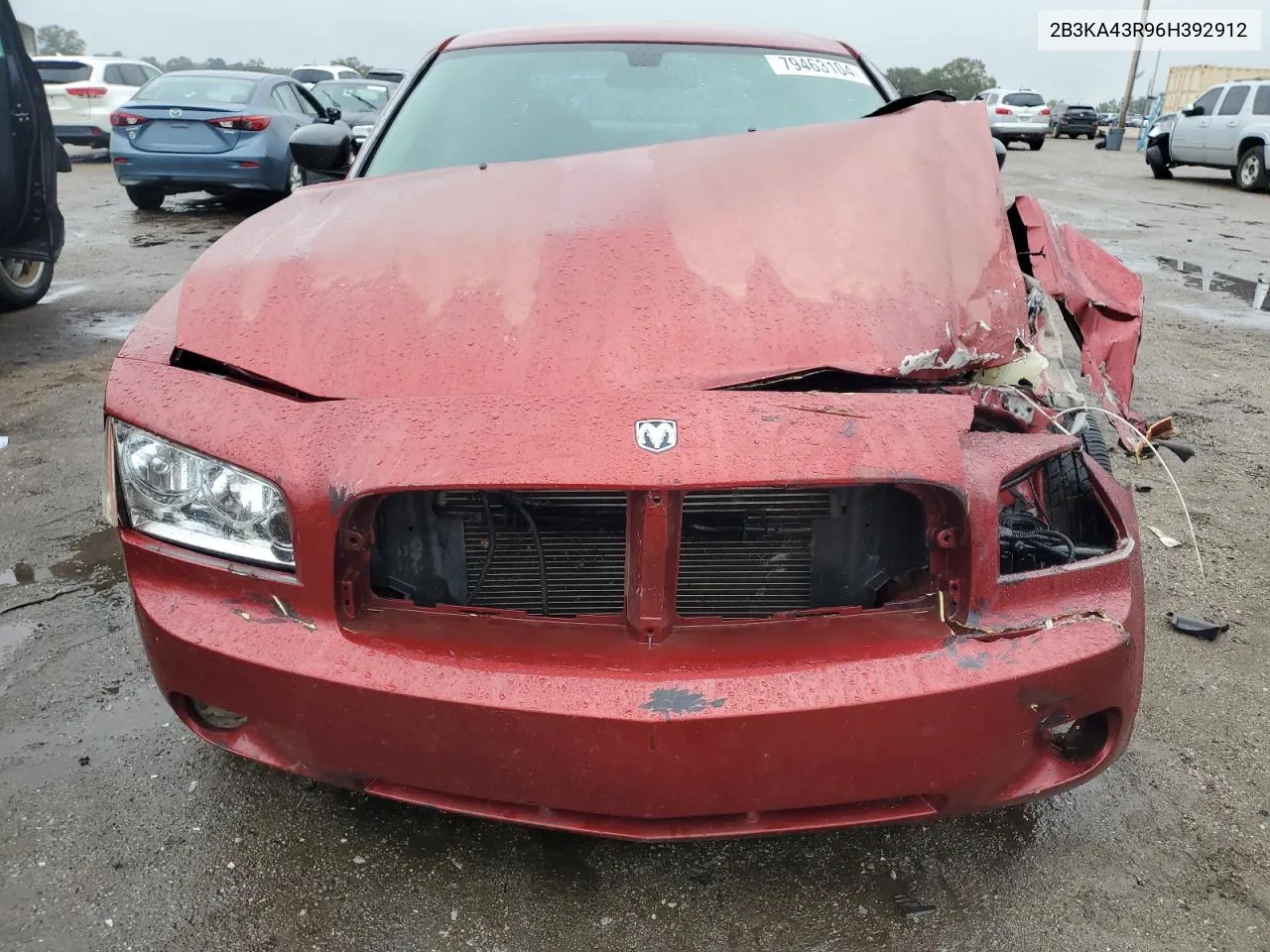 2006 Dodge Charger Se VIN: 2B3KA43R96H392912 Lot: 79463104