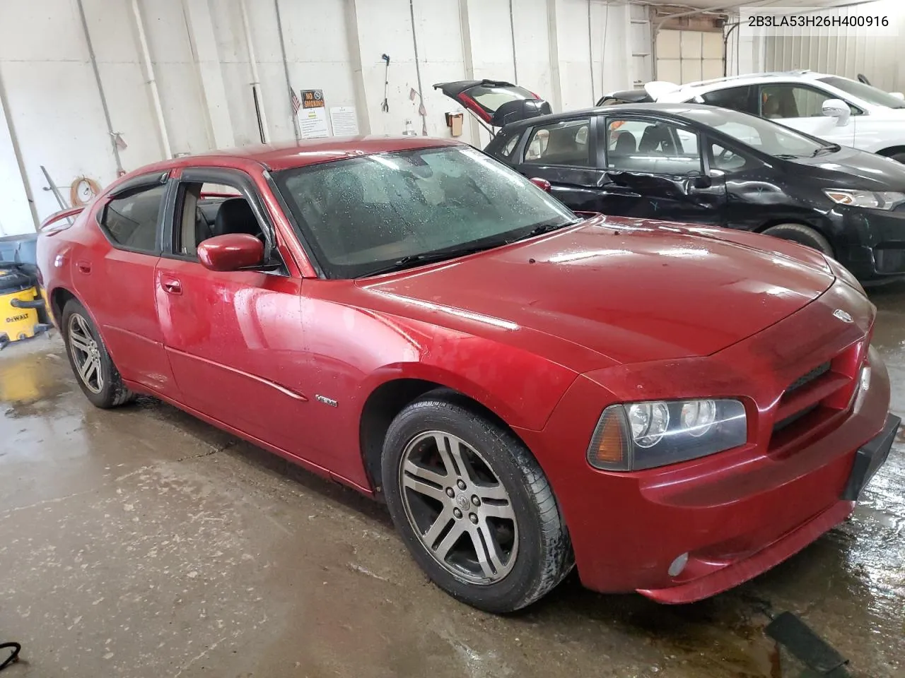 2006 Dodge Charger R/T VIN: 2B3LA53H26H400916 Lot: 80263994