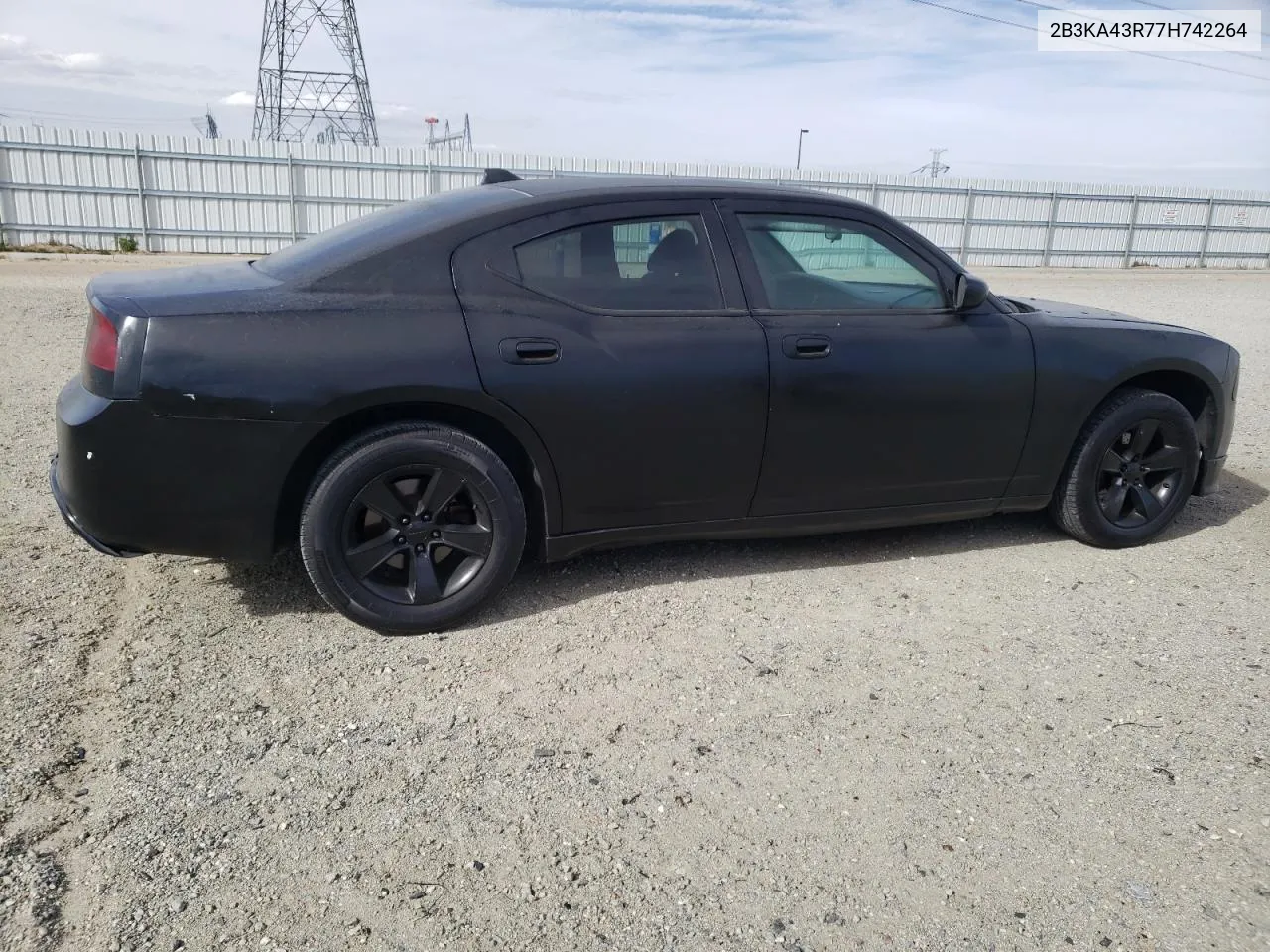 2007 Dodge Charger Se VIN: 2B3KA43R77H742264 Lot: 49027344