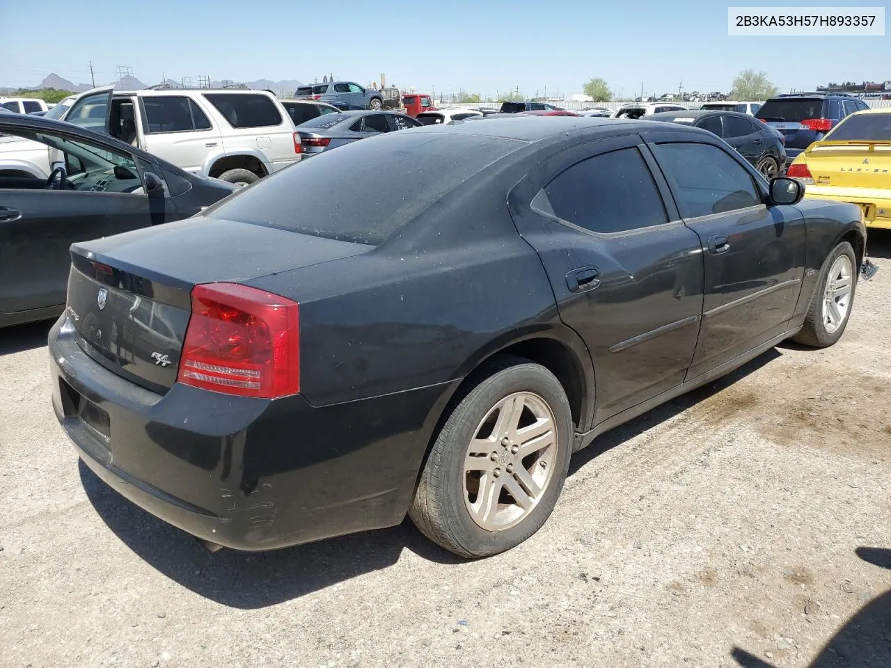 2007 Dodge Charger R/T VIN: 2B3KA53H57H893357 Lot: 54851394