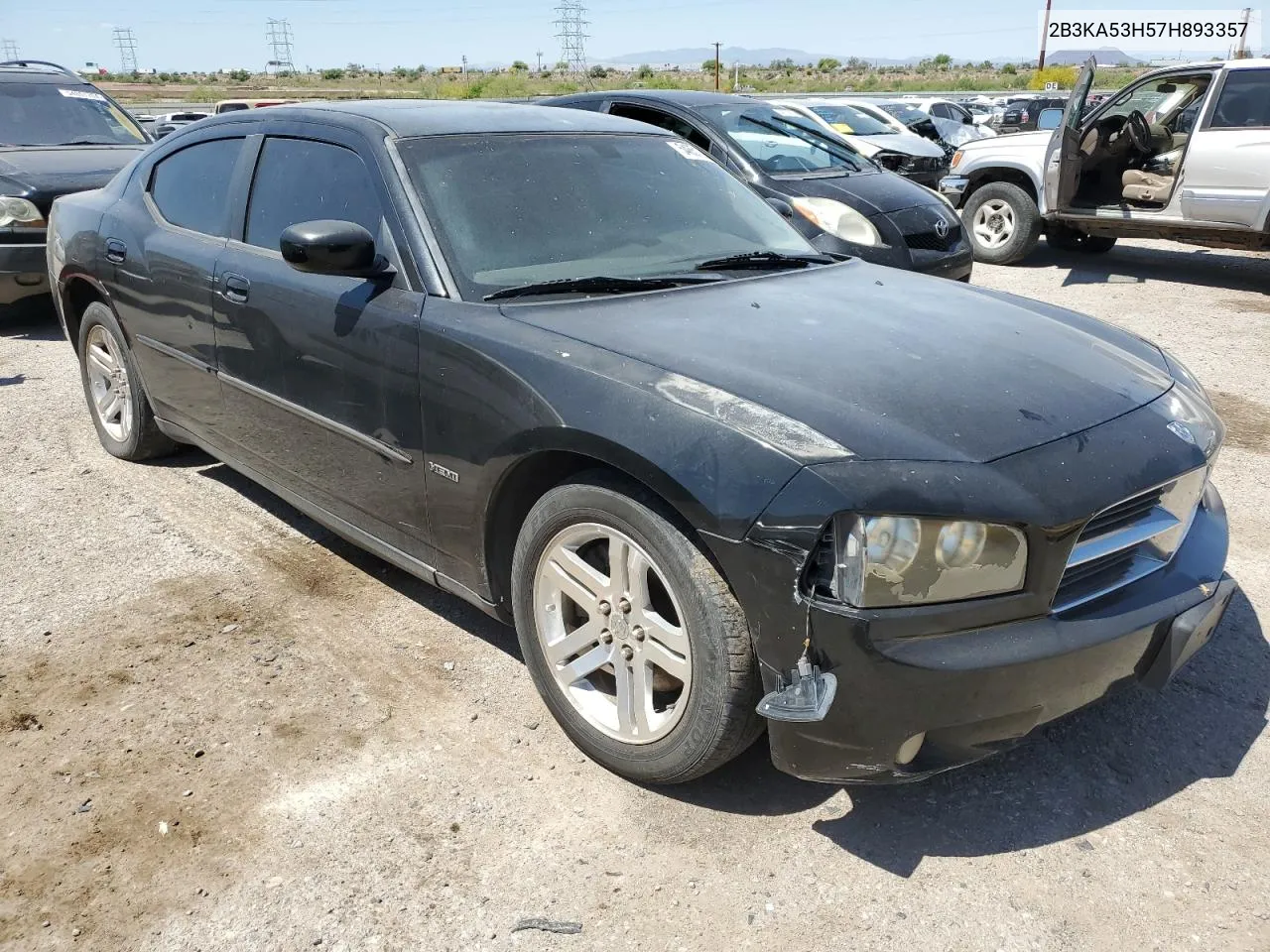 2B3KA53H57H893357 2007 Dodge Charger R/T