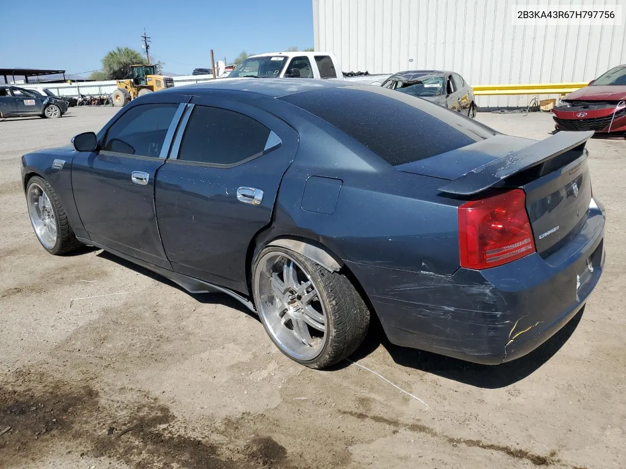 2007 Dodge Charger Se VIN: 2B3KA43R67H797756 Lot: 58540464