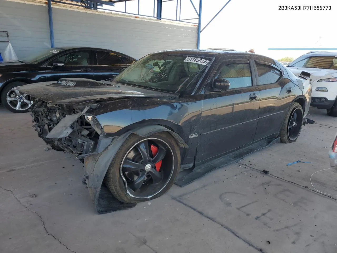 2007 Dodge Charger R/T VIN: 2B3KA53H77H656773 Lot: 61165934