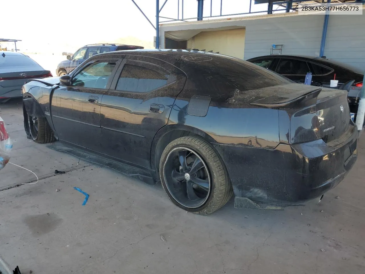 2007 Dodge Charger R/T VIN: 2B3KA53H77H656773 Lot: 61165934