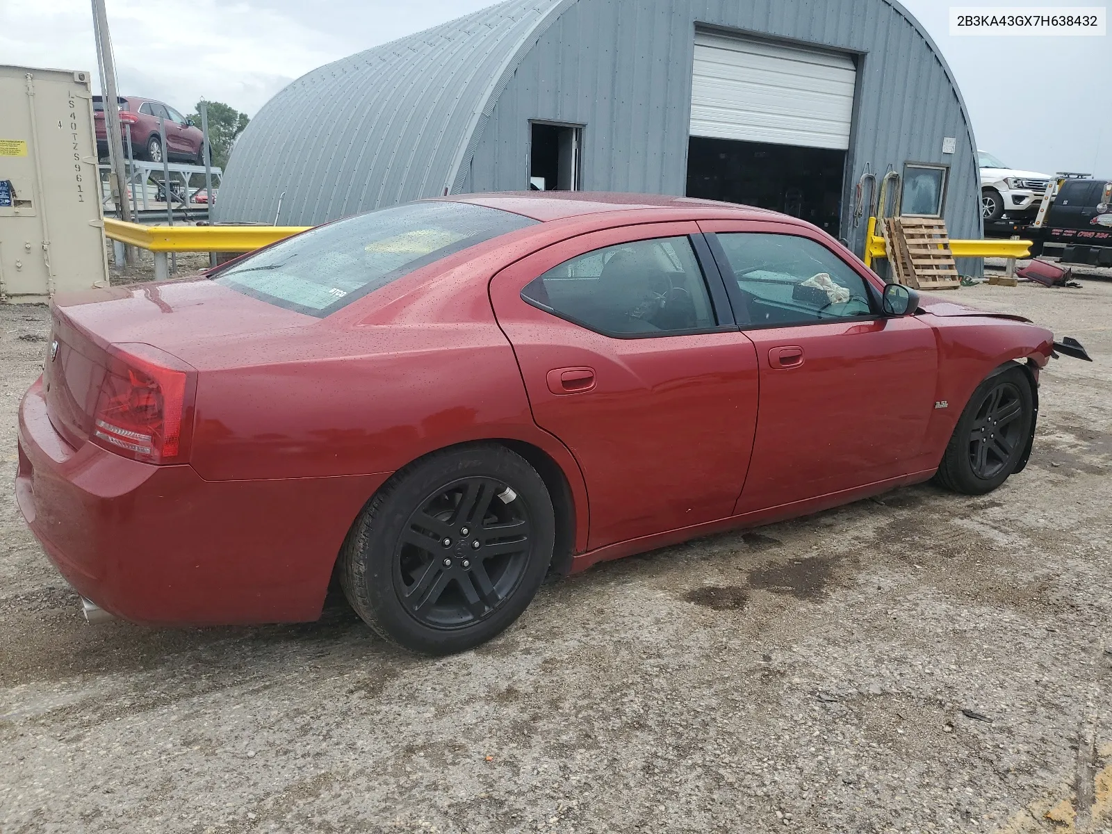 2007 Dodge Charger Se VIN: 2B3KA43GX7H638432 Lot: 61844524