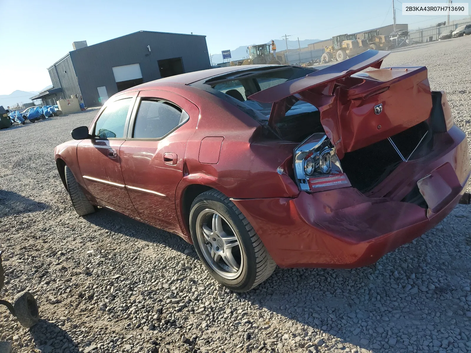 2007 Dodge Charger Se VIN: 2B3KA43R07H713690 Lot: 61944784