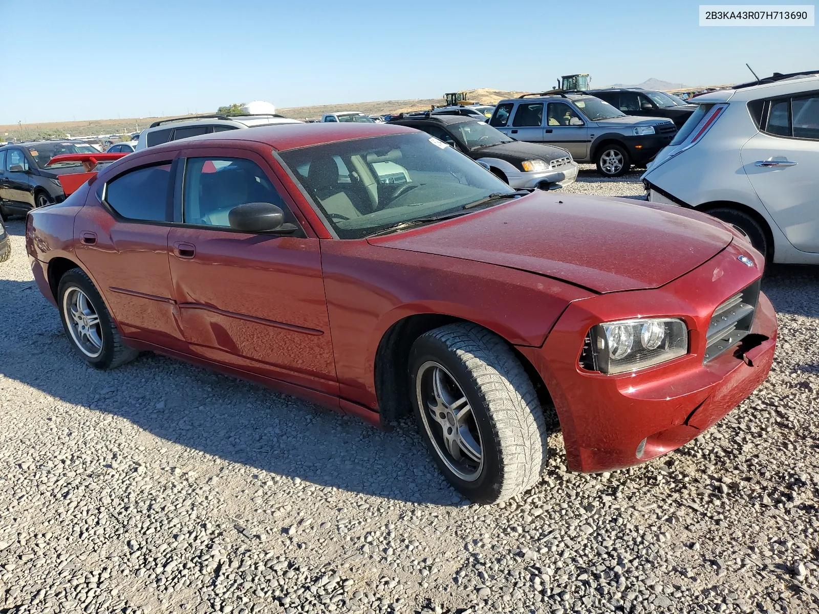 2007 Dodge Charger Se VIN: 2B3KA43R07H713690 Lot: 61944784