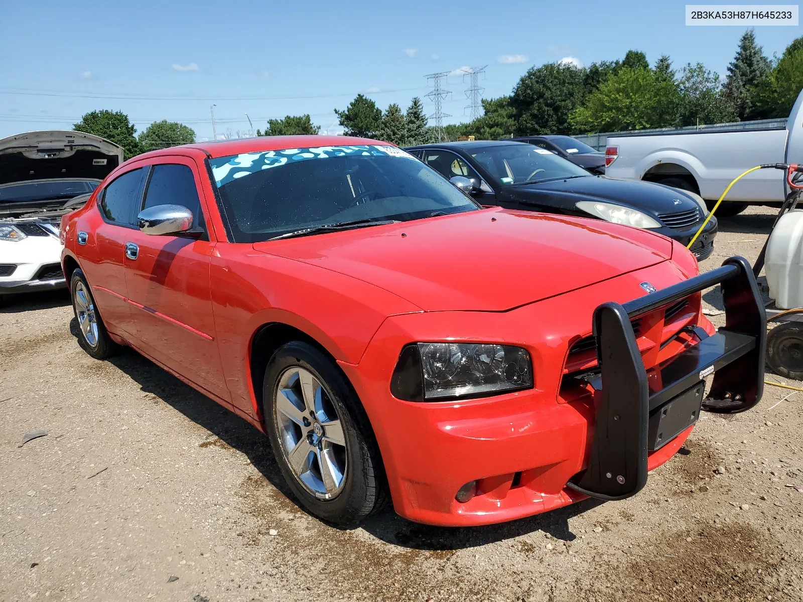 2007 Dodge Charger R/T VIN: 2B3KA53H87H645233 Lot: 63341904