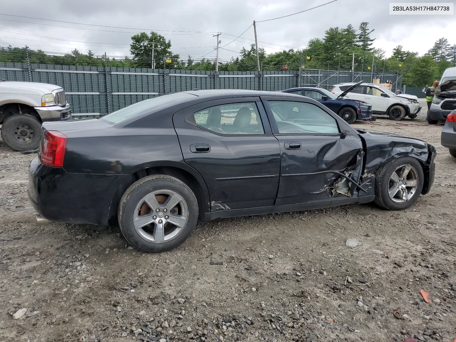 2007 Dodge Charger R/T VIN: 2B3LA53H17H847738 Lot: 63854464