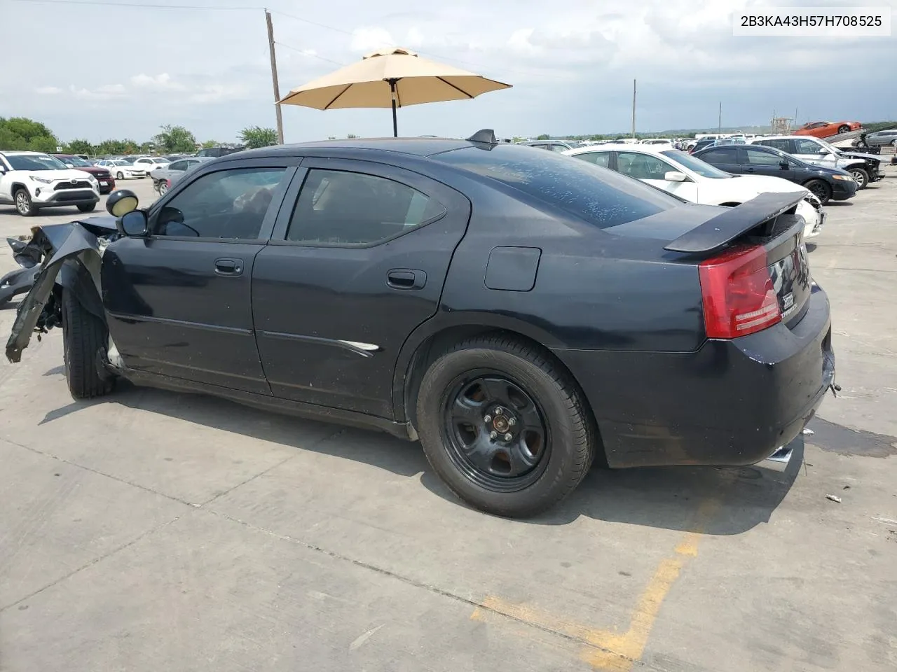 2007 Dodge Charger Se VIN: 2B3KA43H57H708525 Lot: 64195484