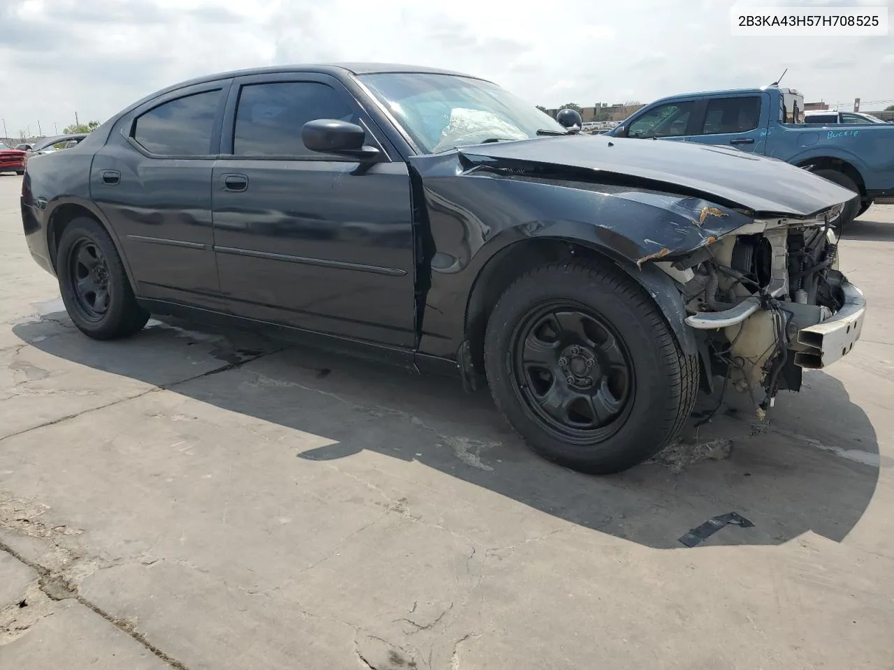 2007 Dodge Charger Se VIN: 2B3KA43H57H708525 Lot: 64195484