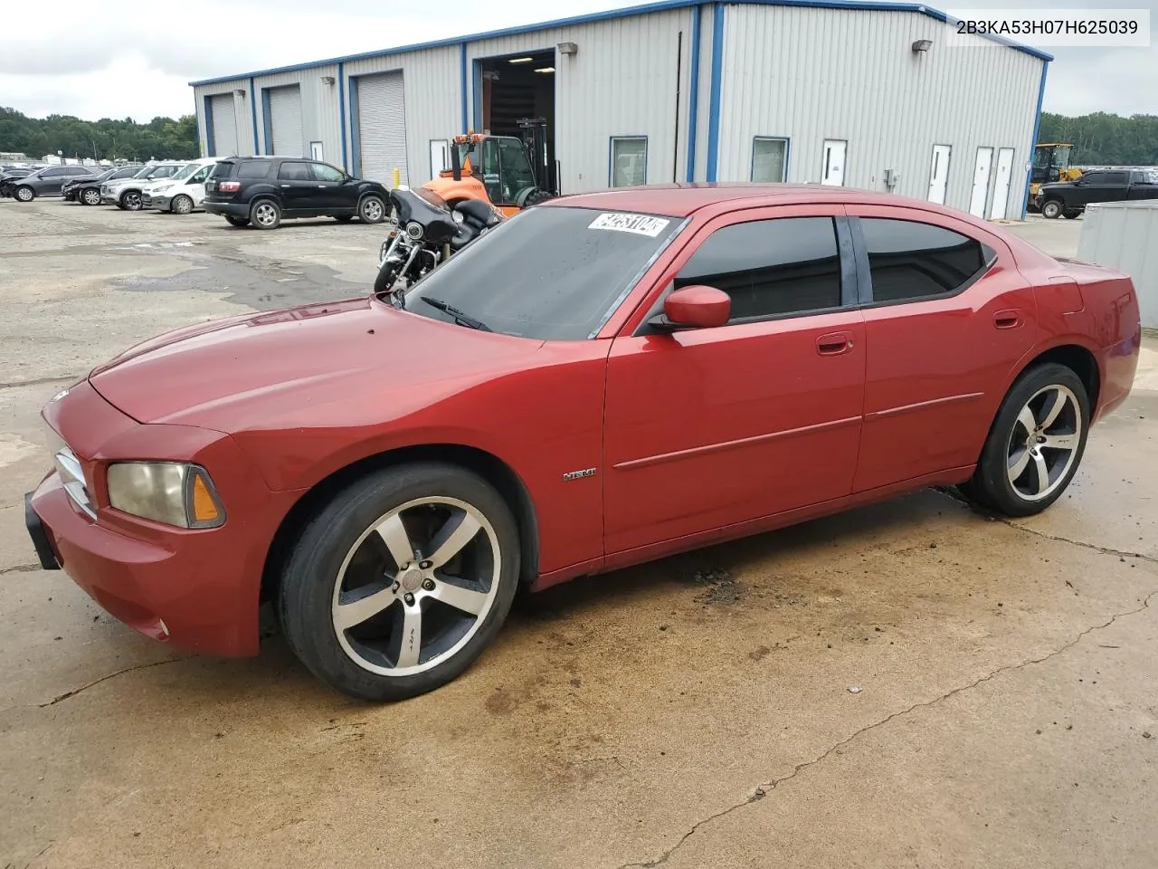 2007 Dodge Charger R/T VIN: 2B3KA53H07H625039 Lot: 64253104