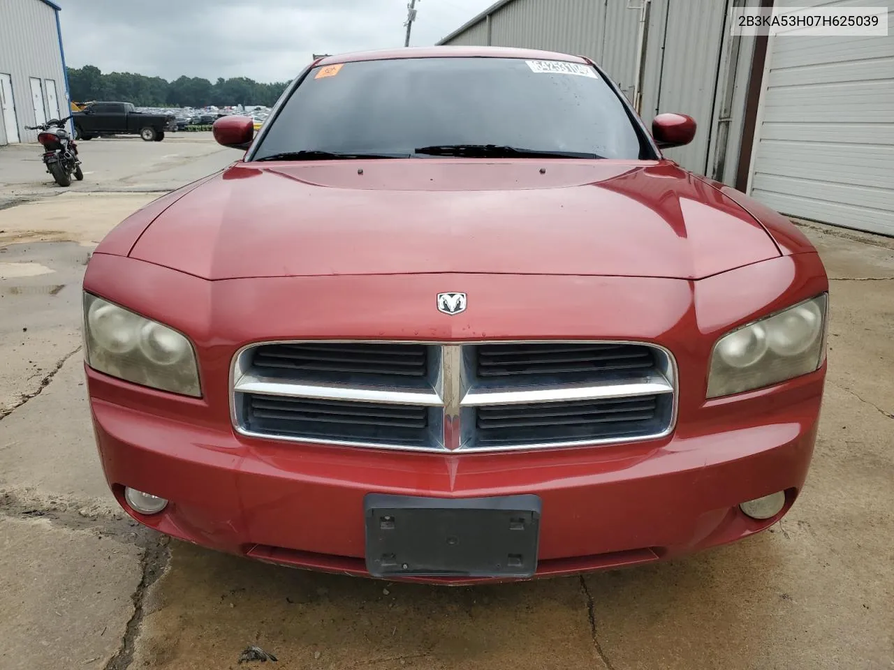 2007 Dodge Charger R/T VIN: 2B3KA53H07H625039 Lot: 64253104