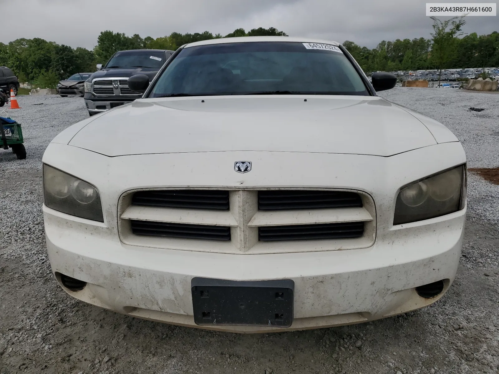 2007 Dodge Charger Se VIN: 2B3KA43R87H661600 Lot: 64572024