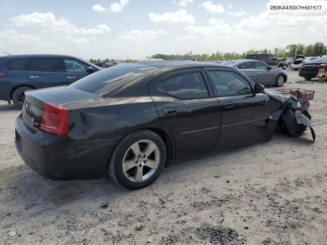 2007 Dodge Charger Se VIN: 2B3KA43GX7H601977 Lot: 65090854