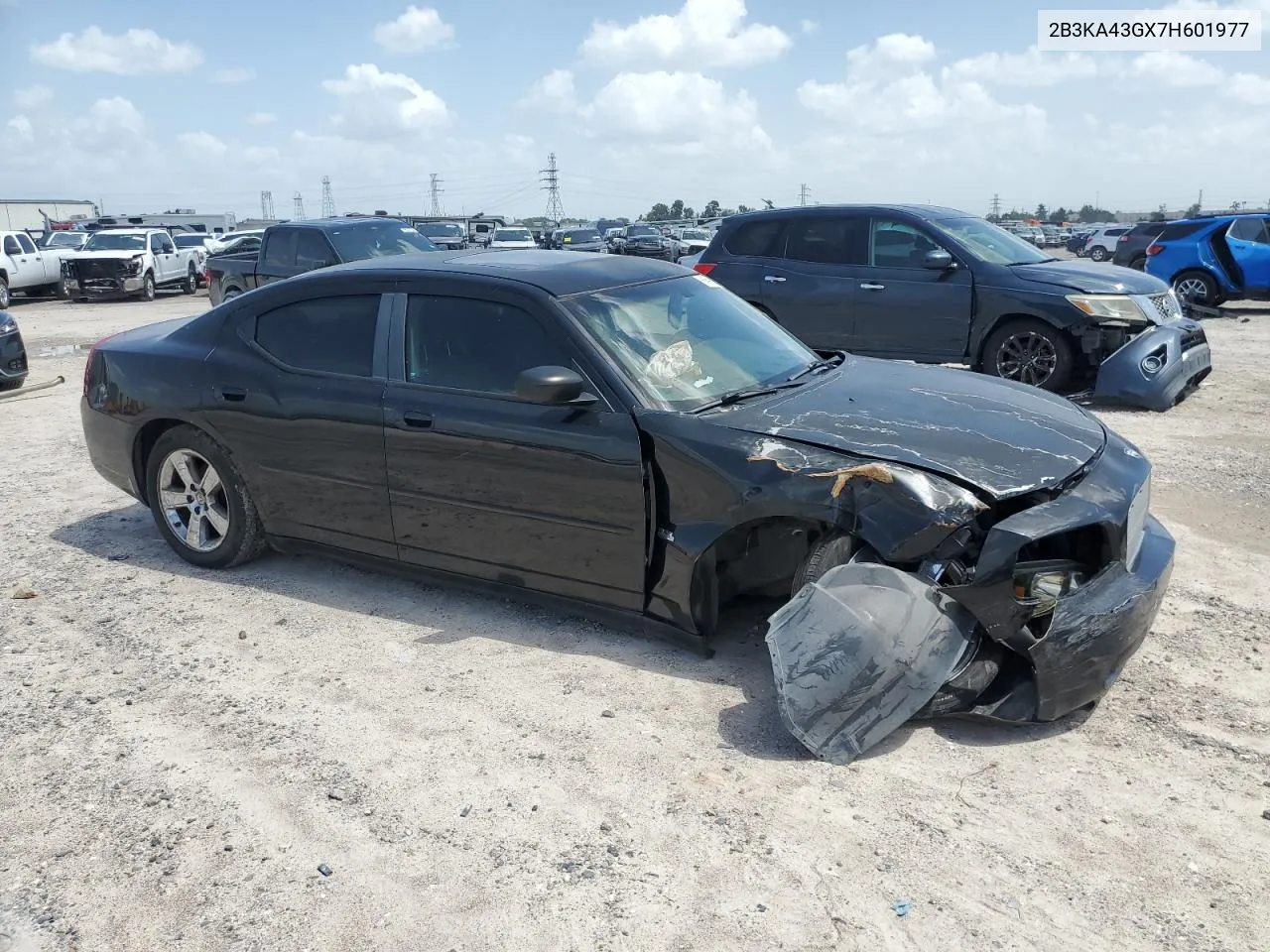 2007 Dodge Charger Se VIN: 2B3KA43GX7H601977 Lot: 65090854