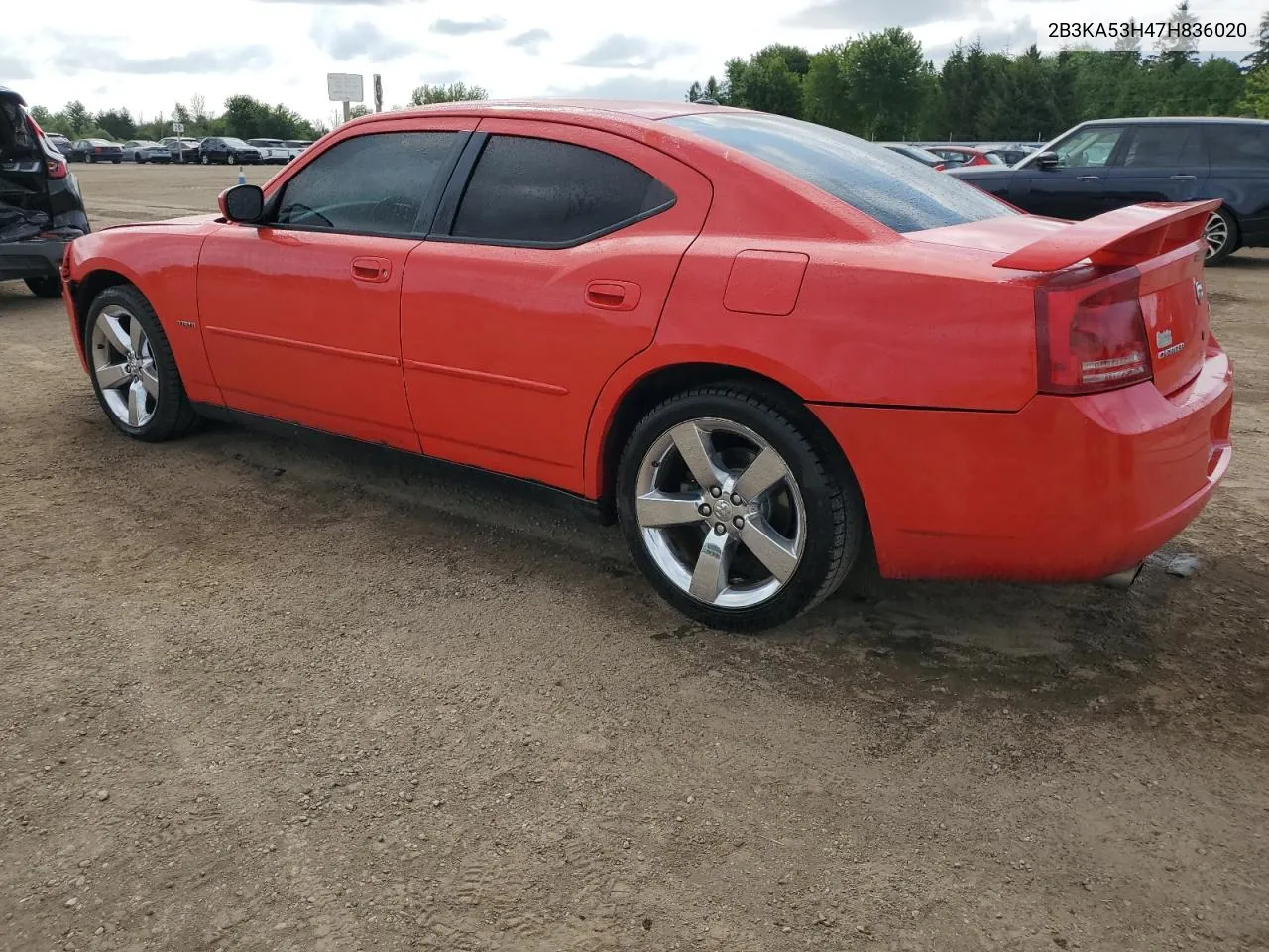 2007 Dodge Charger R/T VIN: 2B3KA53H47H836020 Lot: 65416084