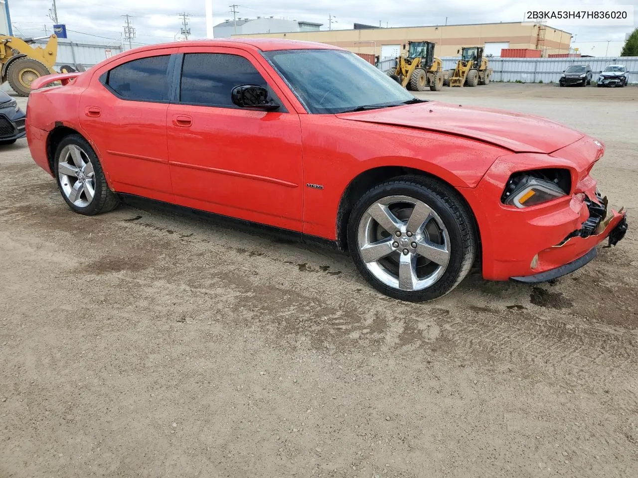 2007 Dodge Charger R/T VIN: 2B3KA53H47H836020 Lot: 65416084