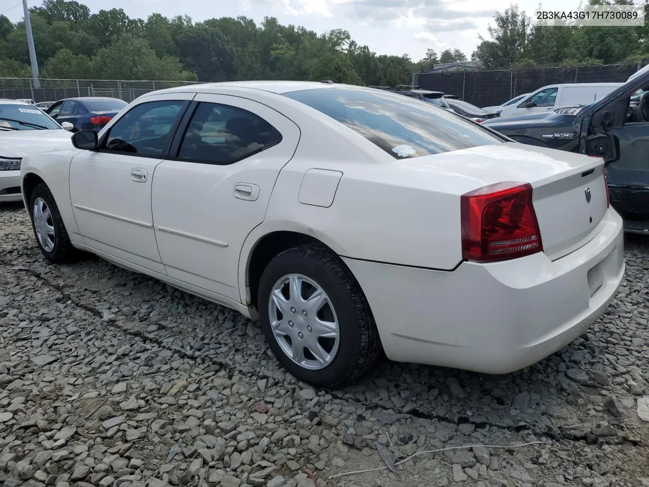 2007 Dodge Charger Se VIN: 2B3KA43G17H730089 Lot: 65644244