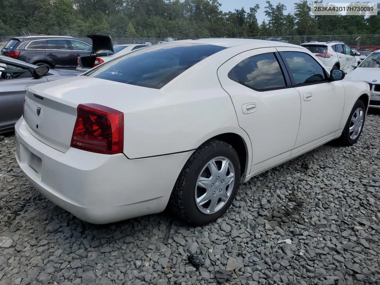 2007 Dodge Charger Se VIN: 2B3KA43G17H730089 Lot: 65644244