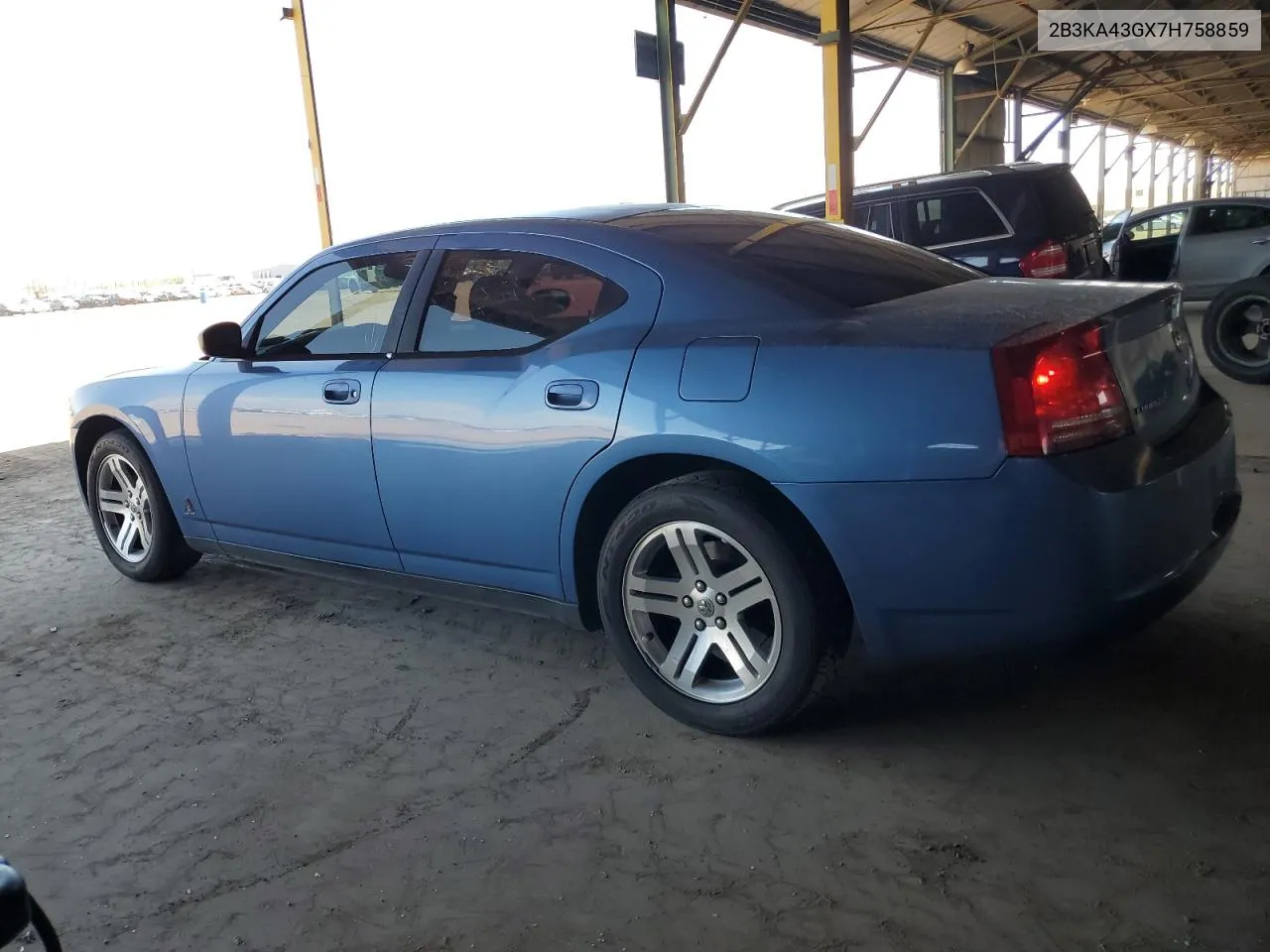 2007 Dodge Charger Se VIN: 2B3KA43GX7H758859 Lot: 65738544