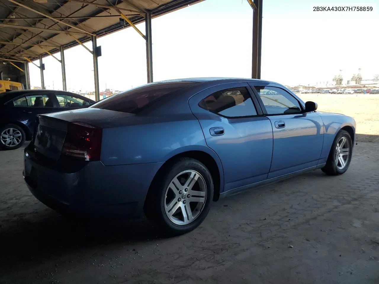 2007 Dodge Charger Se VIN: 2B3KA43GX7H758859 Lot: 65738544