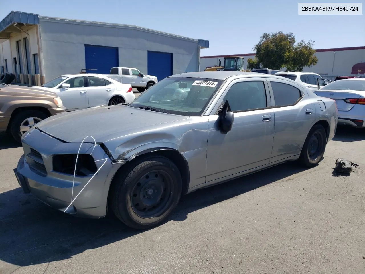 2007 Dodge Charger Se VIN: 2B3KA43R97H640724 Lot: 66887874