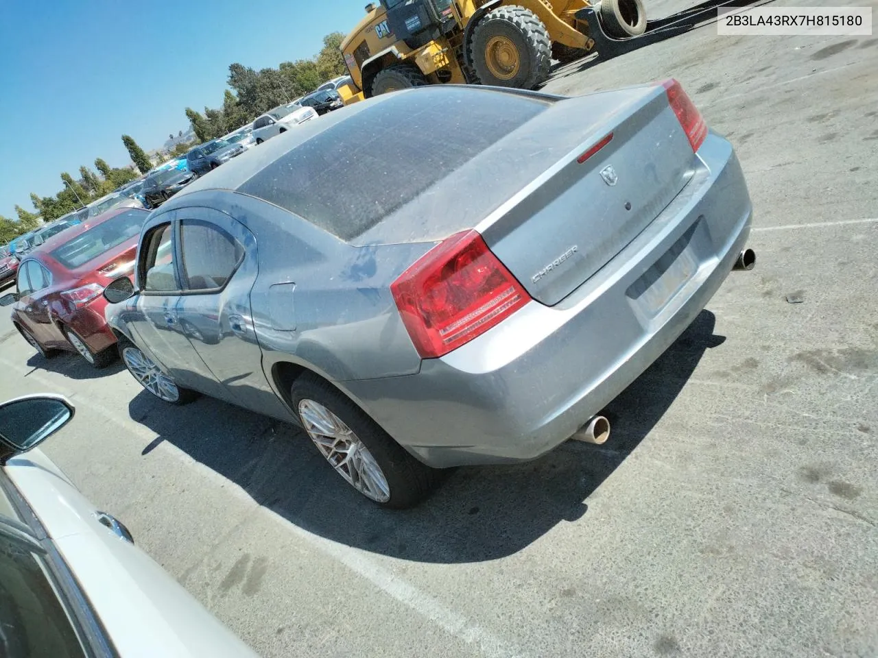 2007 Dodge Charger Se VIN: 2B3LA43RX7H815180 Lot: 68287674