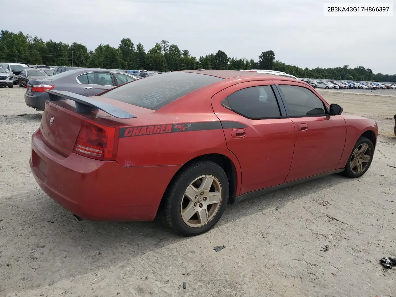 2007 Dodge Charger Se VIN: 2B3KA43G17H866397 Lot: 68567554